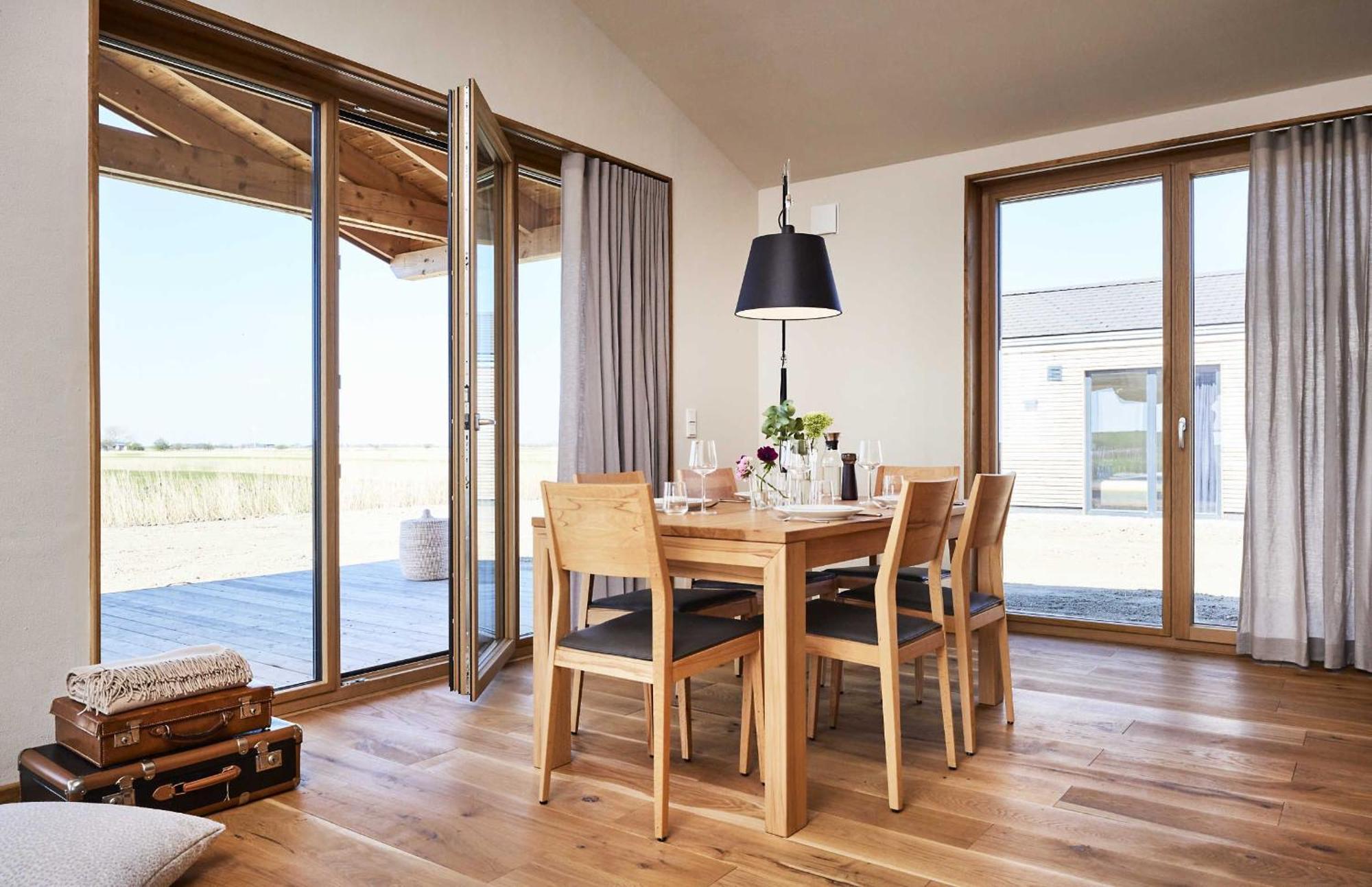 Gud Jard Lodge Nr 09 - Design-Ferienhaus Mit Exklusiver Ausstattung Pellworm Exterior foto
